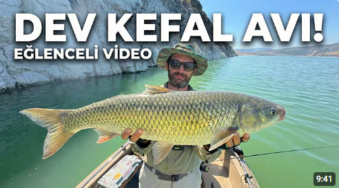 Ankara Çamlıdere'de YÜZLERCE KEFAL TUTTUK!