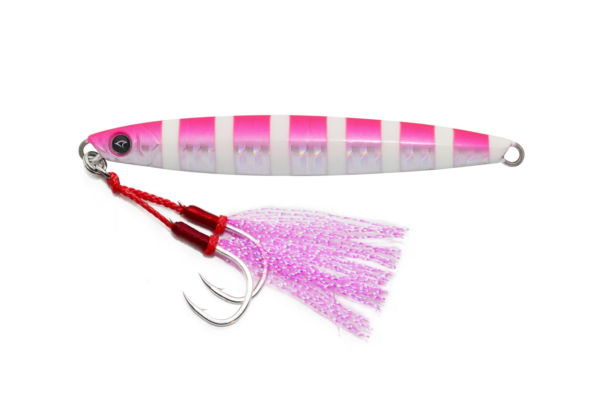 正規品★ジサクラ70slim 「まめピンクグロー」② Slap Slim Jigs 40 gr Pink Zebra Glow - Slap Slim Single 40 gr