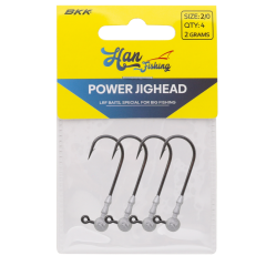 Jighead Power Jig Head - No - 2/0  2 Gr