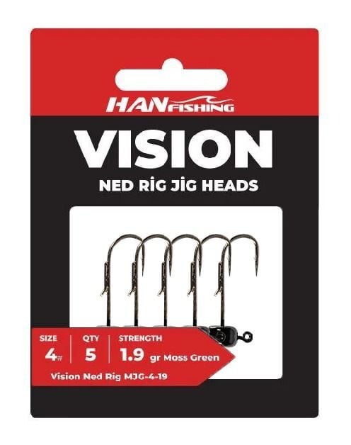 Vision Ned Rig  Green  MJG-3-1,9 gr