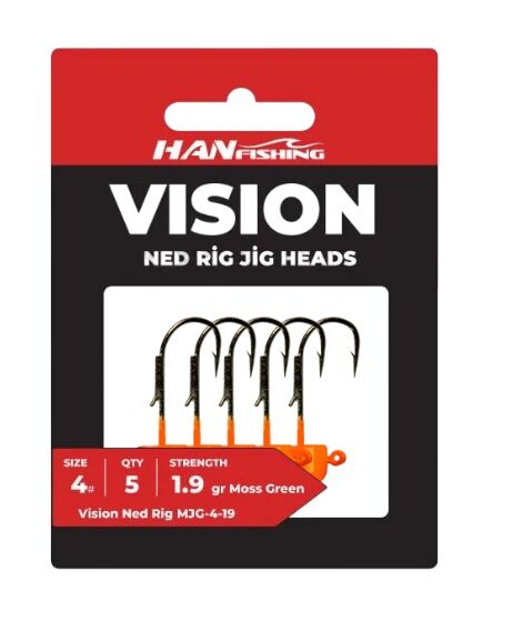 Vision Ned Rig Light Orange  LOMJ-2-3,3 gr