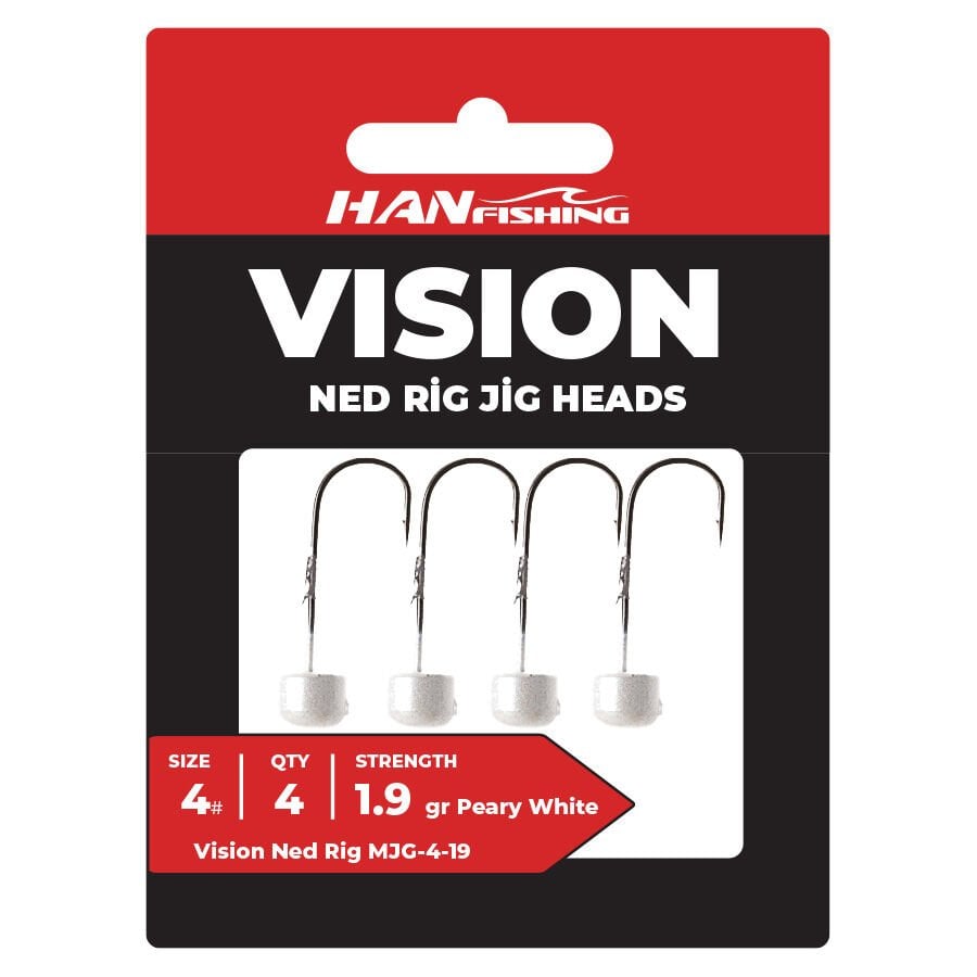 Vision Ned Rig  Peary White PMJ-20-7