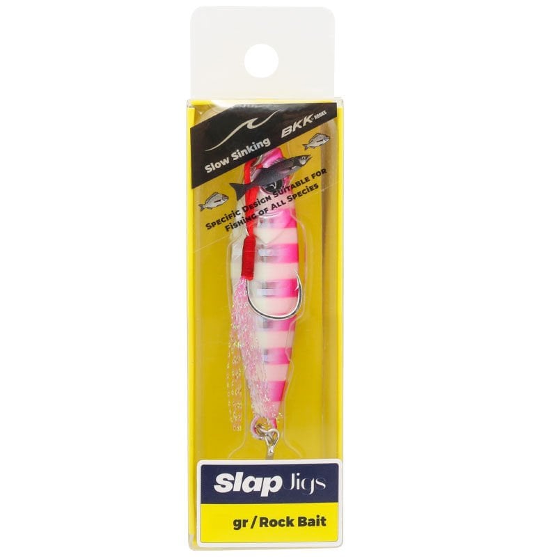 Slap Special Pink zebra glow 15 gr - Slap Jig Special - Han Fishing
