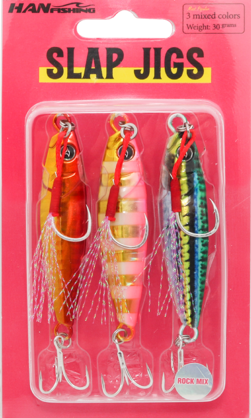Slap Jigs   Rock  Mix 7 gr
