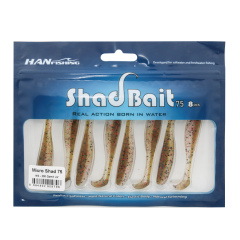 Silikon Shad Bait 75 MS-200  Gamit Uv