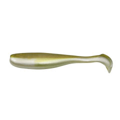 Silikon Shad Bait 75 MS-202  Kaki Glow