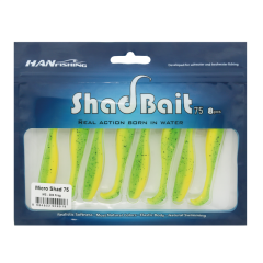 Silikon Shad Bait 75 MS-224  Frog