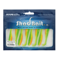 Silikon Shad Bait 75 MS-232  Tiger