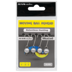 Jighead Moving Ball Silver  SMB-8-1,8 gr