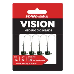 Vision Ned Rig  Green  MJG-4-1,9 gr
