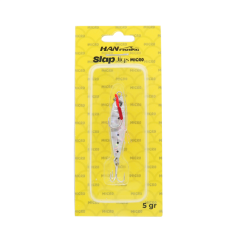 Slap Jig Micro 3 gr  SM-34  Silver Uv
