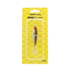 Slap Jig Micro 5 gr  SL-61  Naturel Shrimp