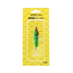 Slap Jig Micro 5 gr  SL-71  Shine Green
